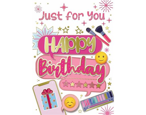 C50 BIRTHDAY JUV GIRL SILVERLINE 12S