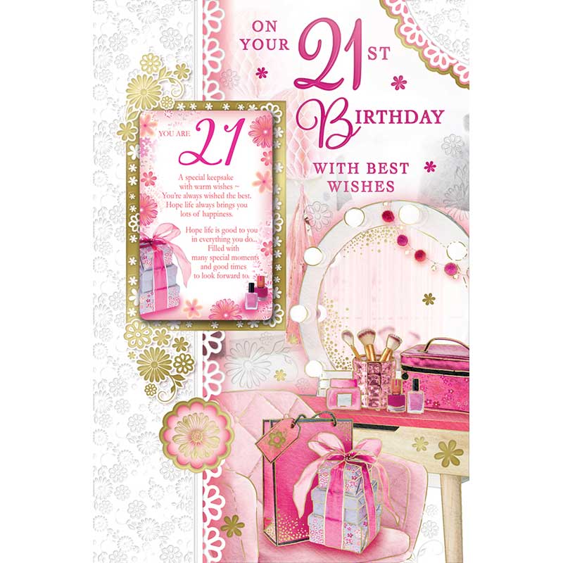 C75 AGE 21 FEMALE KEEPSAKE TREASURES 6S