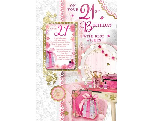 C75 AGE 21 FEMALE KEEPSAKE TREASURES 6S