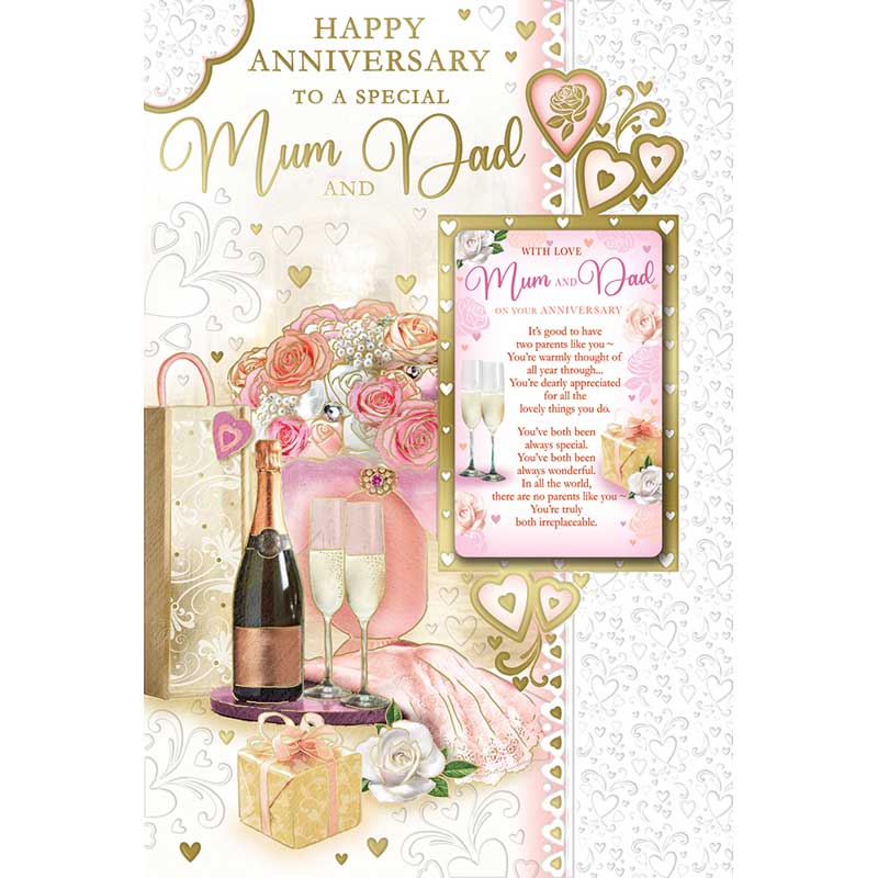 C75 MUM & DAD ANNIVERSARY KEEPSAKE TREASURES 6S