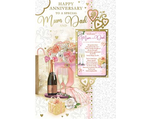C75 MUM & DAD ANNIVERSARY KEEPSAKE TREASURES 6S