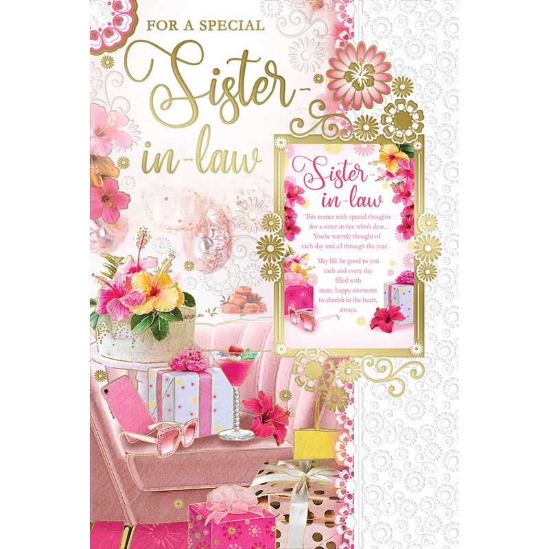 C75 SISTER-IN-LAW KEEPSAKE TREASURES 6S