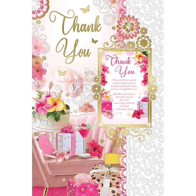 C75 THANK YOU FEMALE KEEPSAKE TREASURES 6S