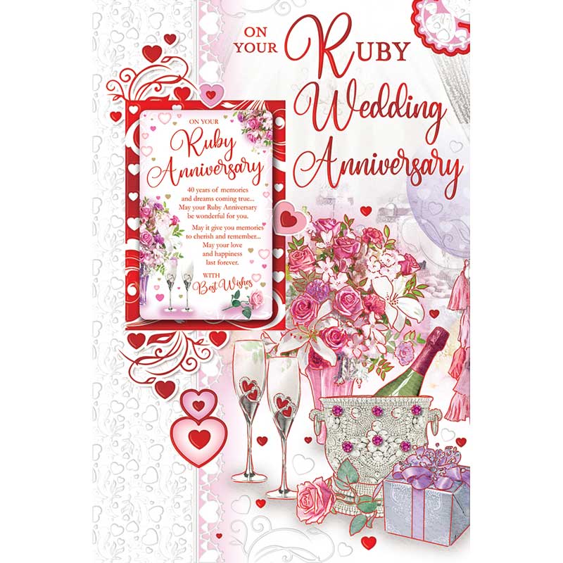 C75 RUBY ANNIVERSARY KEEPSAKE TREASURES 6S
