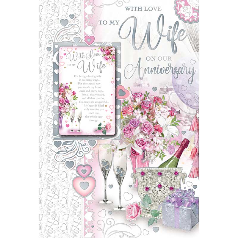 C75 WIFE ANNIVERSARY KEEPSAKE TREASURES 6S