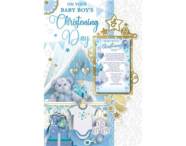 C75 CHRISTENING BOY KEEPSAKE TREASURES 6S