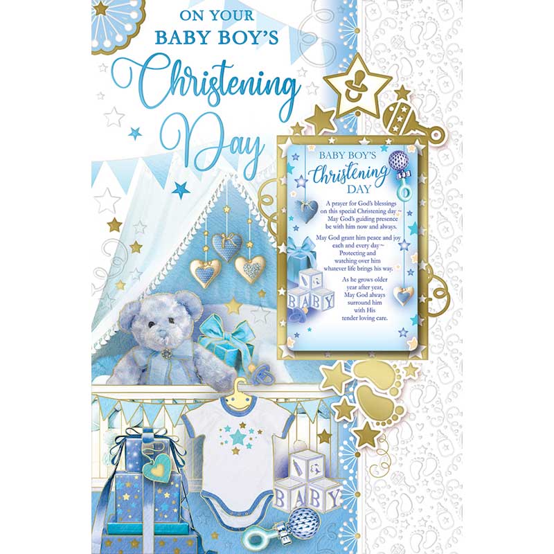 C75 CHRISTENING BOY KEEPSAKE TREASURES 6S
