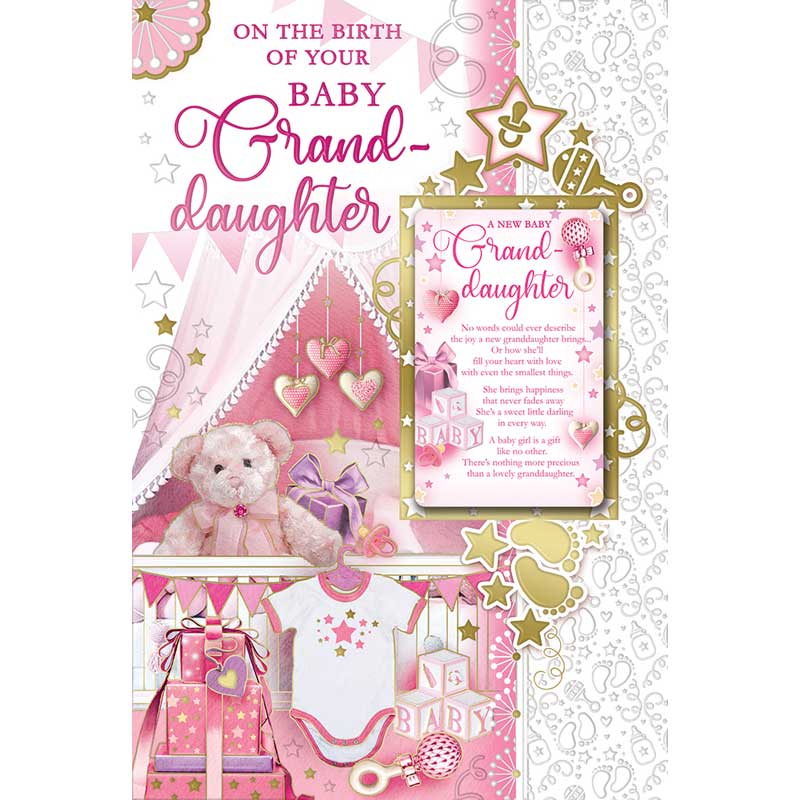 C75 BABY GRANDDAUGHTER KEEPSAKE TREASURES 6S