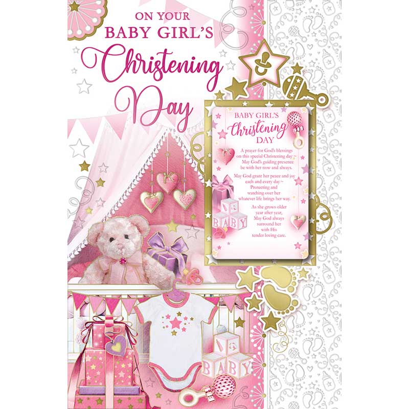 C75 CHRISTENING GIRL KEEPSAKE TREASURES 6S