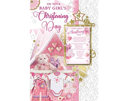 C75 CHRISTENING GIRL KEEPSAKE TREASURES 6S
