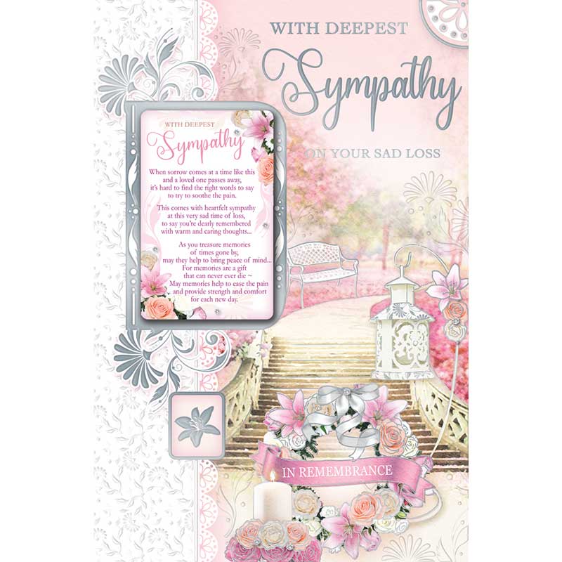 C75 SYMPATHY OPEN FEMALE KEEPSAKE TREASURES 6S