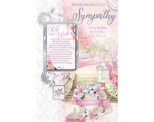 C75 SYMPATHY ROSE BEYOND THE WALL FEMALE KEEPSAKE TREASURES 6S