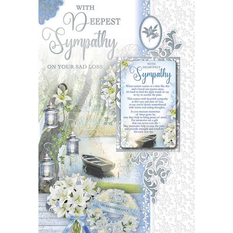 C75 SYMPATHY OPEN MALE KEEPSAKE TREASURES 6S