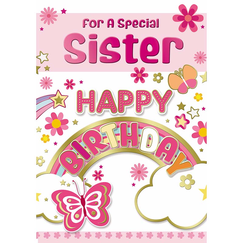 C50 SISTER BIRTHDAY SILVERLINE 12S