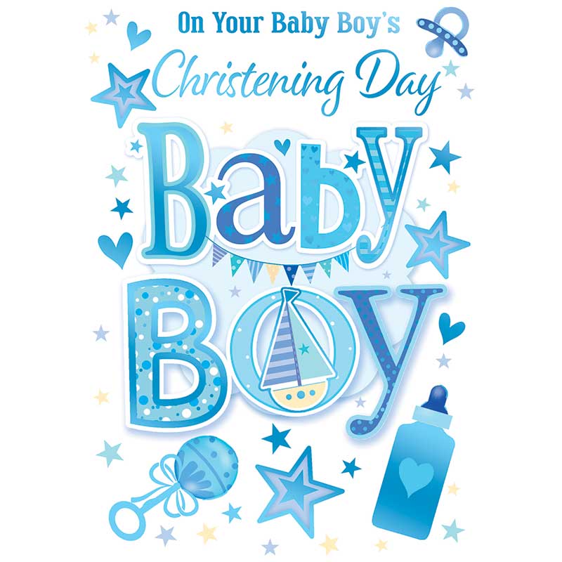 C50 BABY BOY CHRISTENING SILVERLINE E/DAY 12S