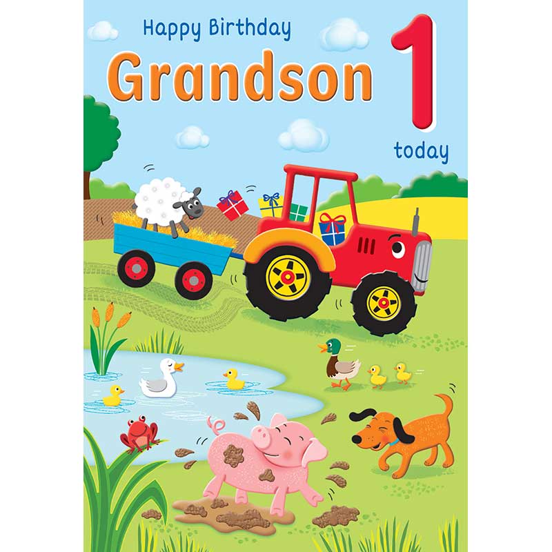 C75 AGE 1 GRANDSON HAPPY PLANET 6S