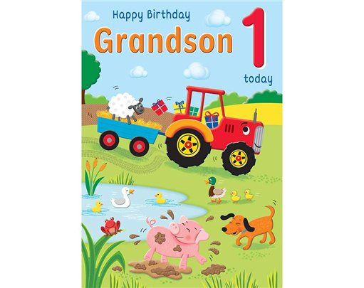 C75 AGE 1 GRANDSON HAPPY PLANET 6S