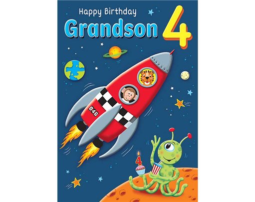 C75 AGE 4 GRANDSON HAPPY PLANET 6S