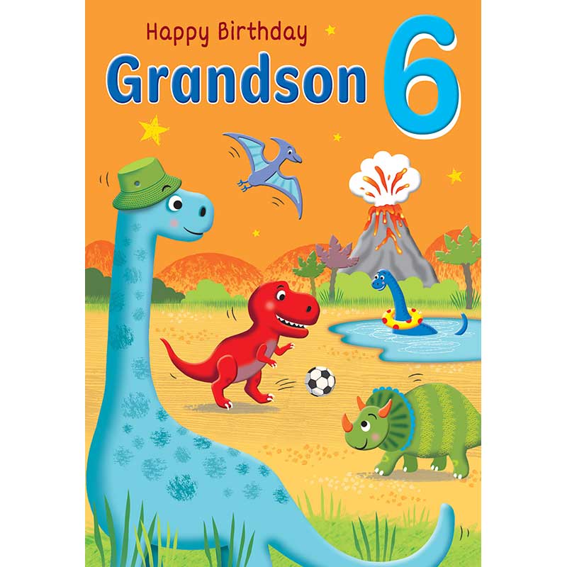 C75 AGE 6 GRANDSON HAPPY PLANET 6S