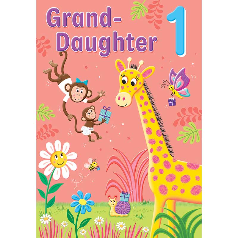 C75 AGE 1 GRANDDAUGHTER HAPPY PLANET 6S