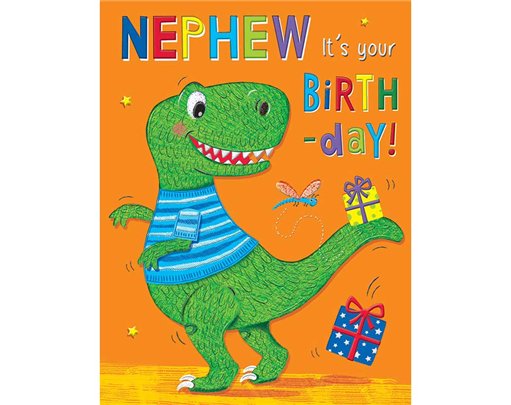 C50 NEPHEW BIRTHDAY HAPPY PLANET 6S
