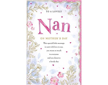 C125 NAN TRULY YOURS MOTHER'S DAY 6S