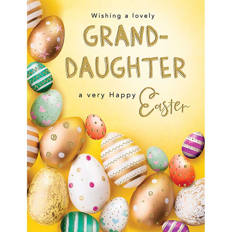 C50 GRANDDAUGHTER EASTER WISHES 6S