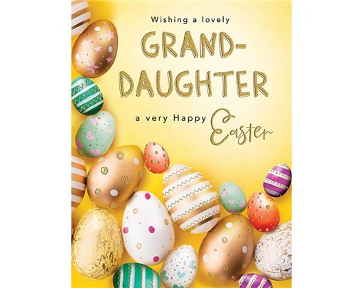 C50 GRANDDAUGHTER EASTER WISHES 6S