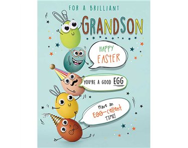 C50 GRANDSON EASTER WISHES 6S