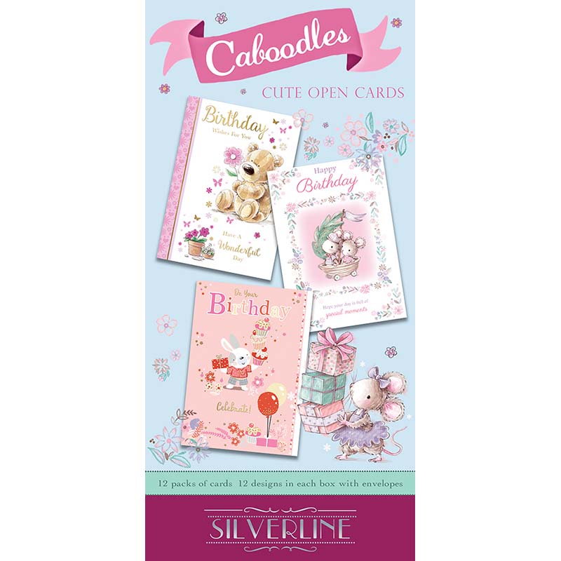 CABOODLES CUTE BIRTHDAY FLATBOX 144S