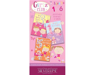 GIRLZ CLUB AGE 1-6 FLATBOX 144S