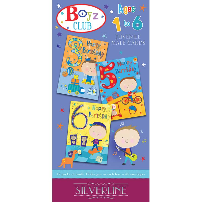 BOYZ CLUB AGE 1-6 FLATBOX 144S