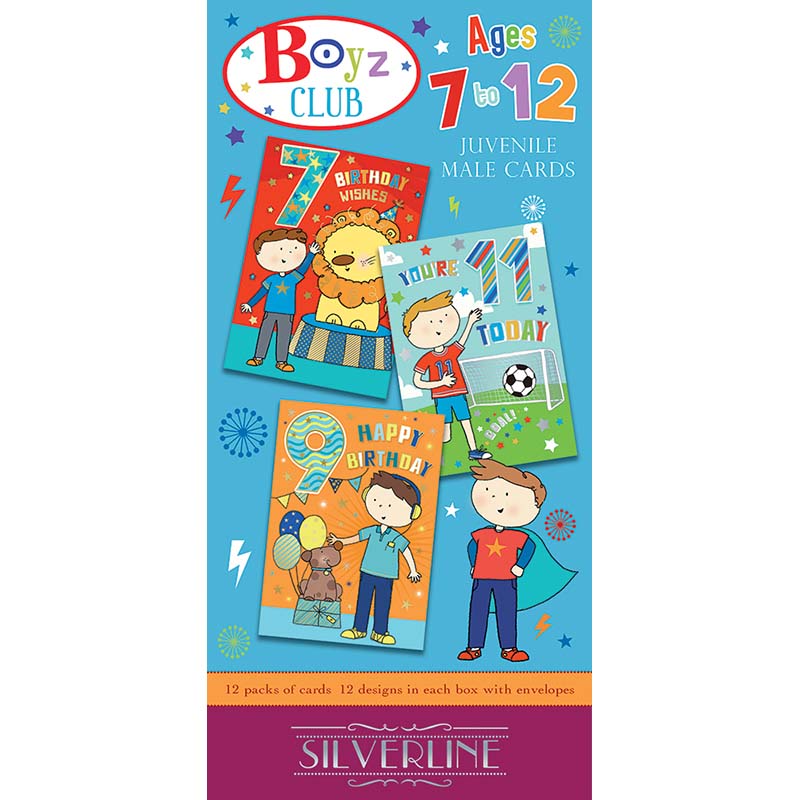 BOYZ CLUB AGE 7-12 FLATBOX 144S