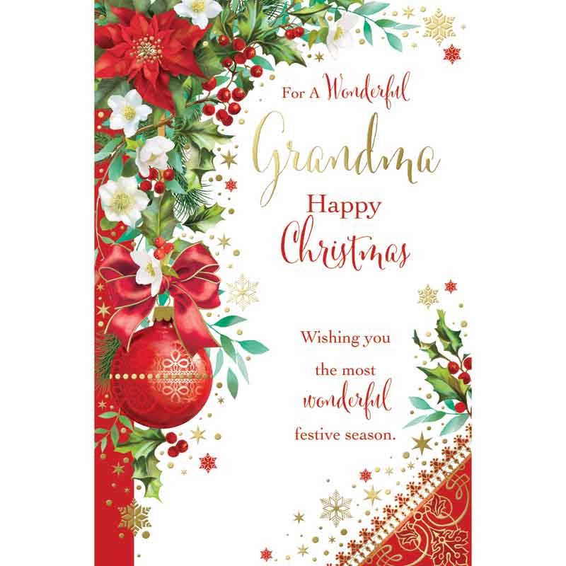 C75 GRANDMA KINGFISHER XMAS 6S