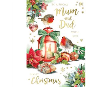 C75 MUM & DAD KINGFISHER XMAS 6S
