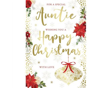 C50 AUNTIE KINGFISHER XMAS 6S
