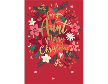 C50 AUNT KINGFISHER XMAS 6S
