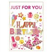 C50 JUVENILE GIRL OPEN BIRTHDAY SILVERLINE 12S