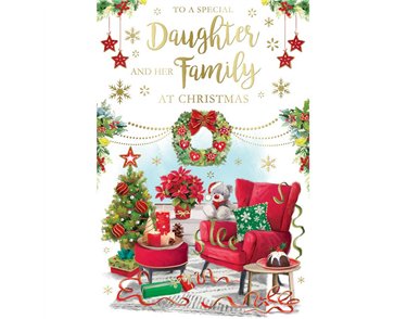 C75 DAUGHTER & FAMILY KINGFISHER XMAS 6S