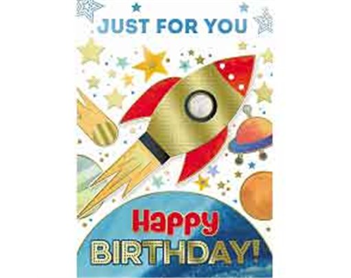 C50 OPEN BIRTHDAY BOY SILVERLINE 12S