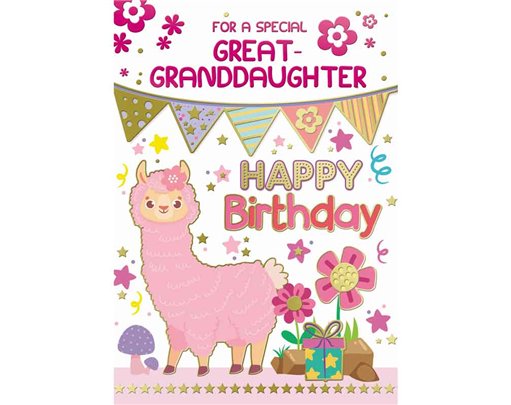 C50 GT.GRANDDAUGHTER BIRTHDAY SILVERLINE 12S