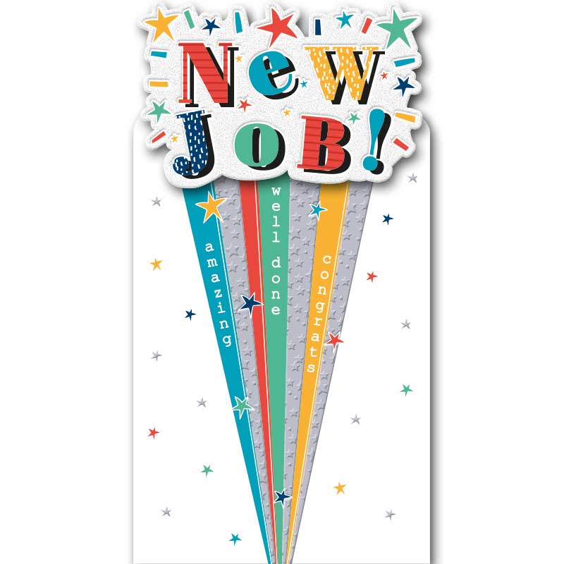 C55 CONGRATS NEW JOB TRADITIONAL PLATINUM 6S