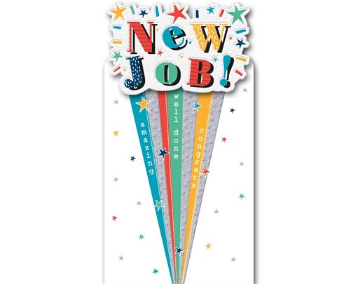 C55 CONGRATS NEW JOB TRADITIONAL PLATINUM 6S