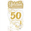 C55 GOLDEN WEDDING ANNIVERSARY TRADITIONAL PLATINUM 6S
