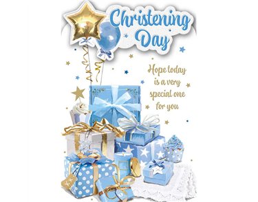 C75 CHRISTENING BOY TRADITIONAL PLATINUM 6S