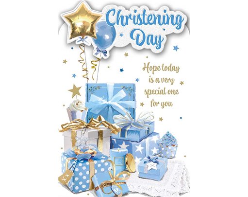 C75 CHRISTENING BOY TRADITIONAL PLATINUM 6S