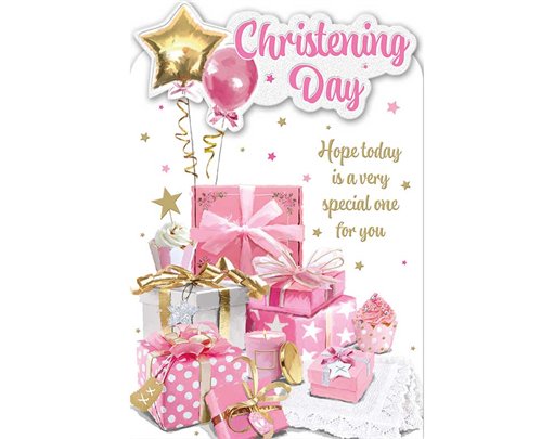 C75 CHRISTENING GIRL TRADITIONAL PLATINUM 6S