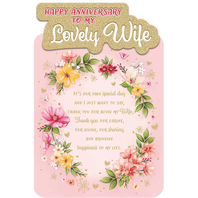 C75 WIFE ANNIVERSARY TRADITIONAL PLATINUM 6S