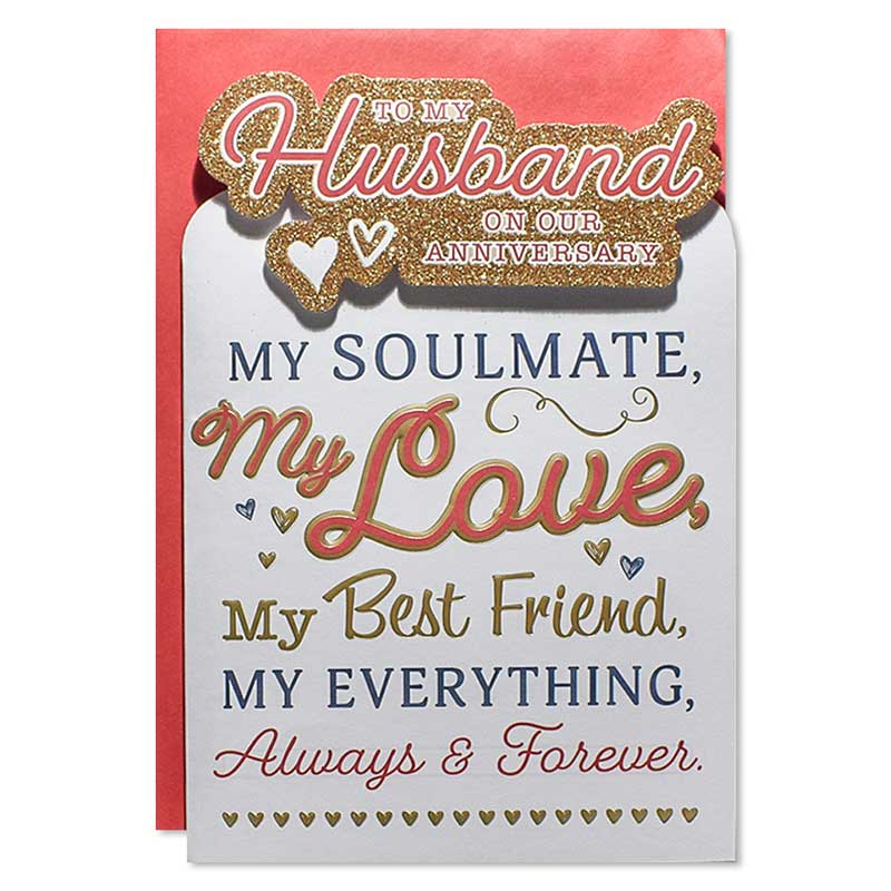 C75 HUSBAND ANNIVERSARY TRADITIONAL PLATINUM 6S