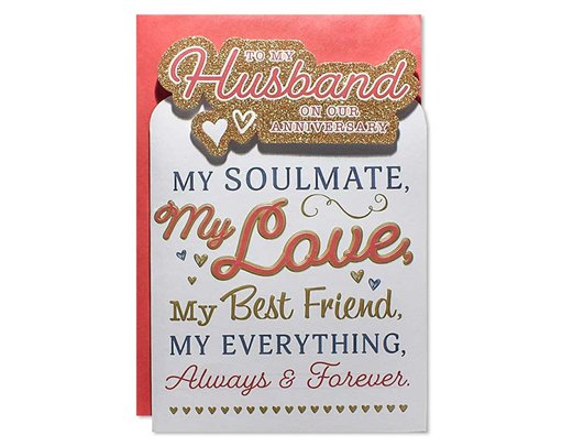 C75 HUSBAND ANNIVERSARY TRADITIONAL PLATINUM 6S